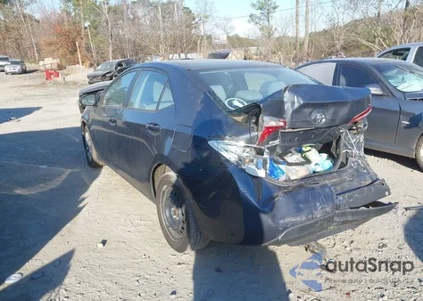 2015 Toyota Corolla Le z USA, uszkodzony, nr VIN 2T1BURHEXFC271230